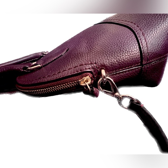 Kate Spade ♠️ Purse Crossbody-Dark Burgundy Color-Excellent Preowned Good Cond - Picture 7 of 14